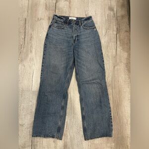 Abercrombie & Fitch High Rise Blue Jeans